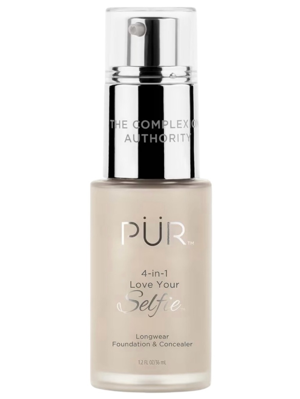 PÜR Beauty MN1 Ivory Beige 4 in 1 Love Your Selfie Foundation & Concealer 1oz